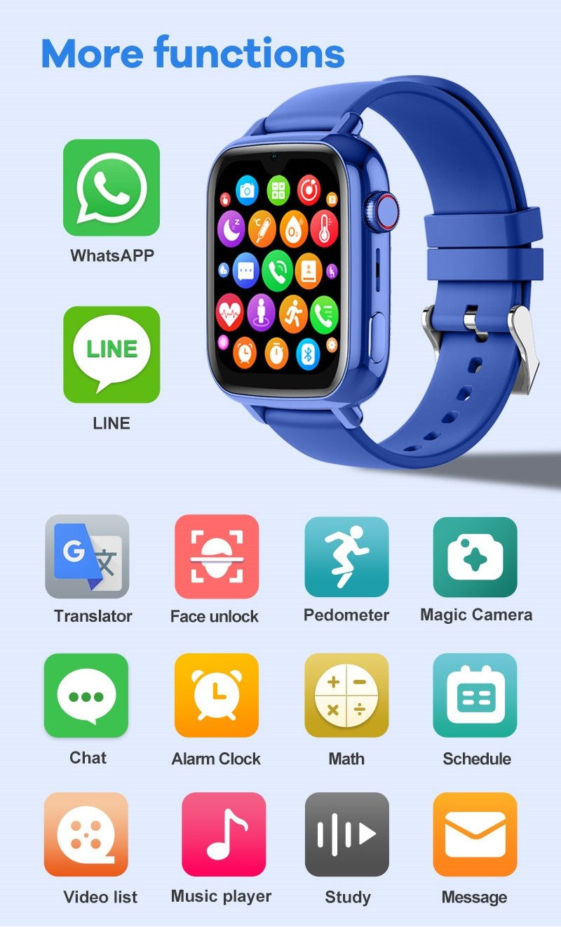 KT34 Reloj GPS Android 8.1 para niños