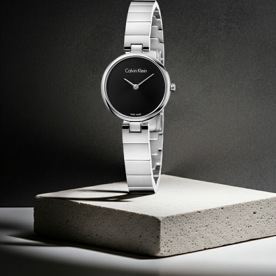 Calvin Klein K8G23141 Minimal Mujer Plata