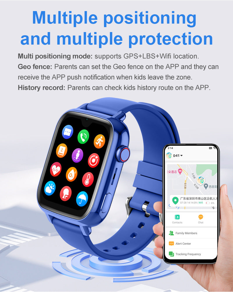 KT34 Reloj GPS Android 8.1 para niños
