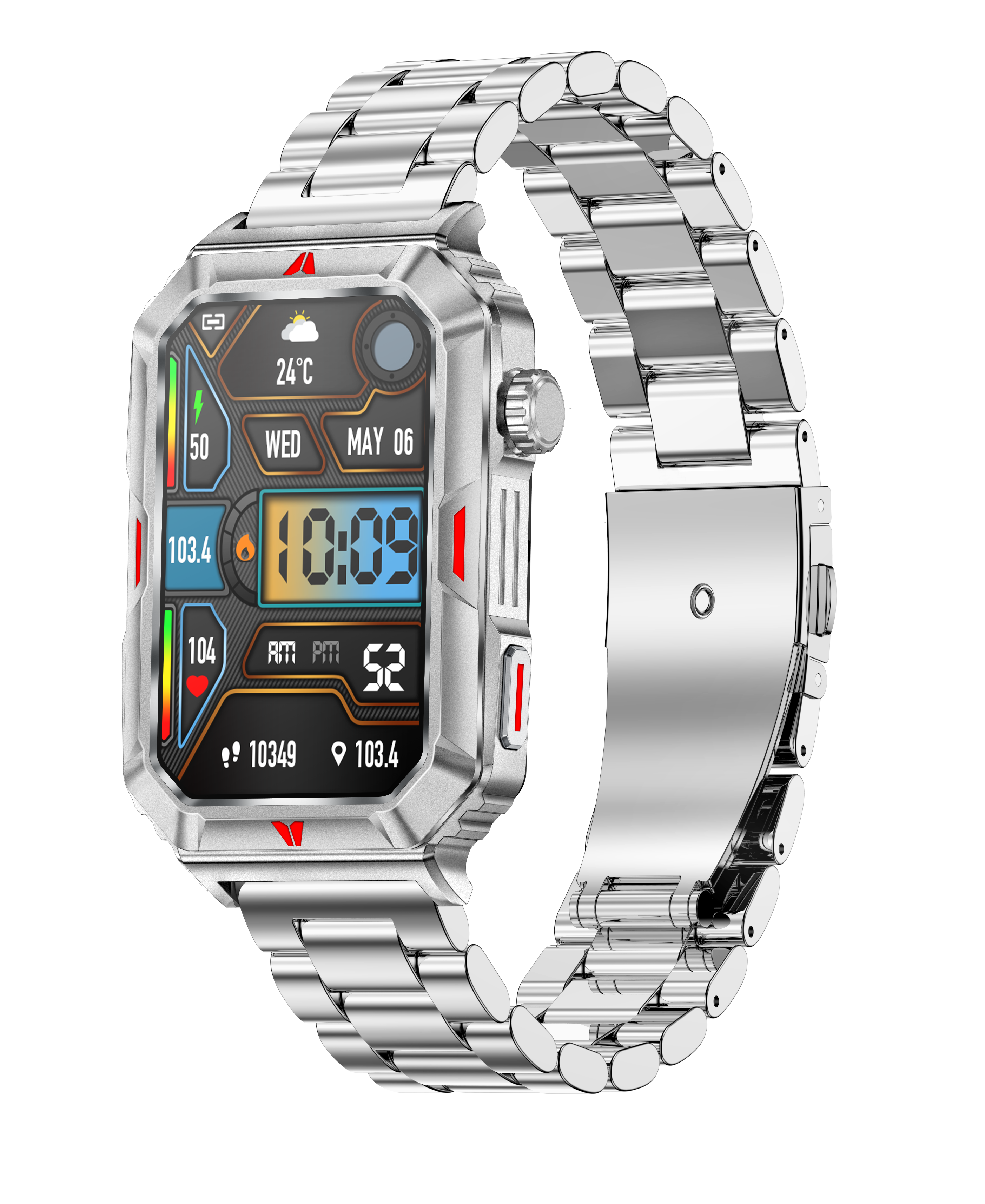 Unisex DW19 Sport Smartwatch con Llamadas BT