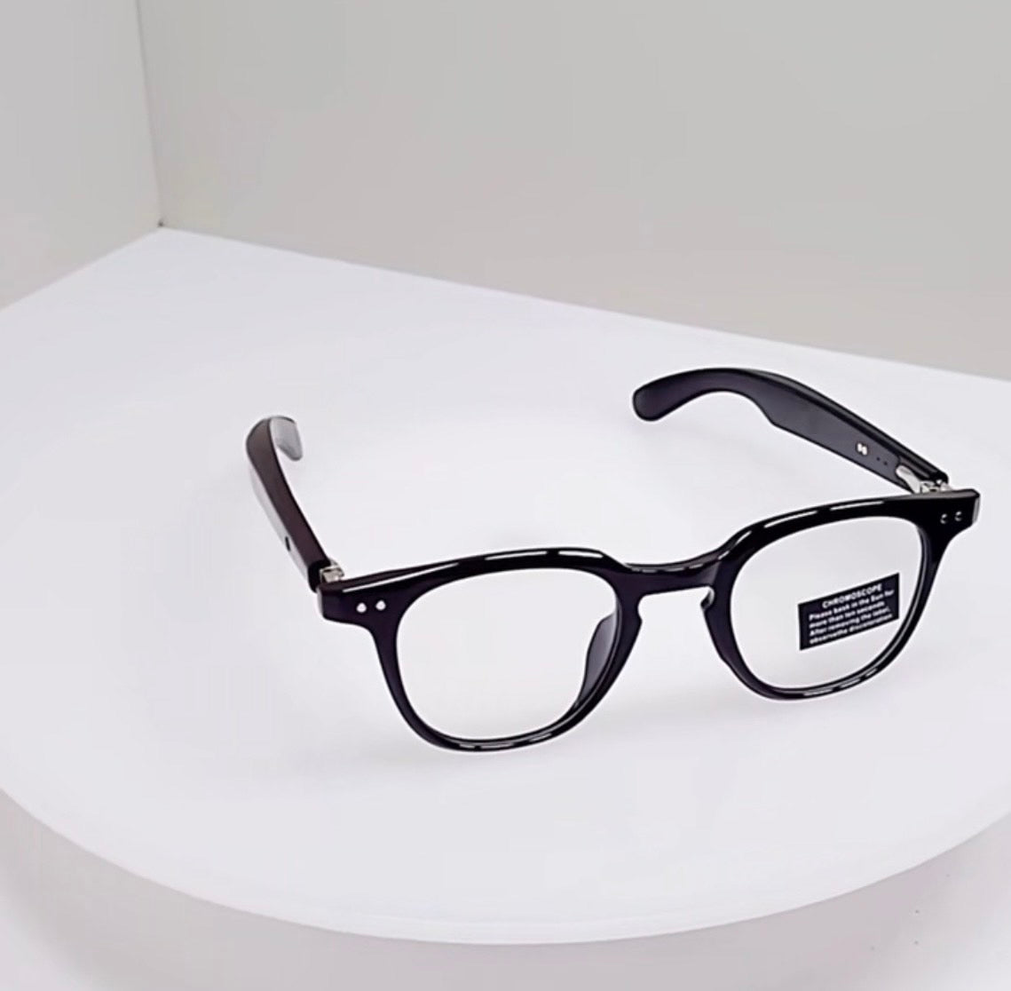 Gafas Inteligentes AI GPT Traductor Negro/Azul