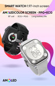 Smartwatch Unisex Salud ECG MF15 AMOLED