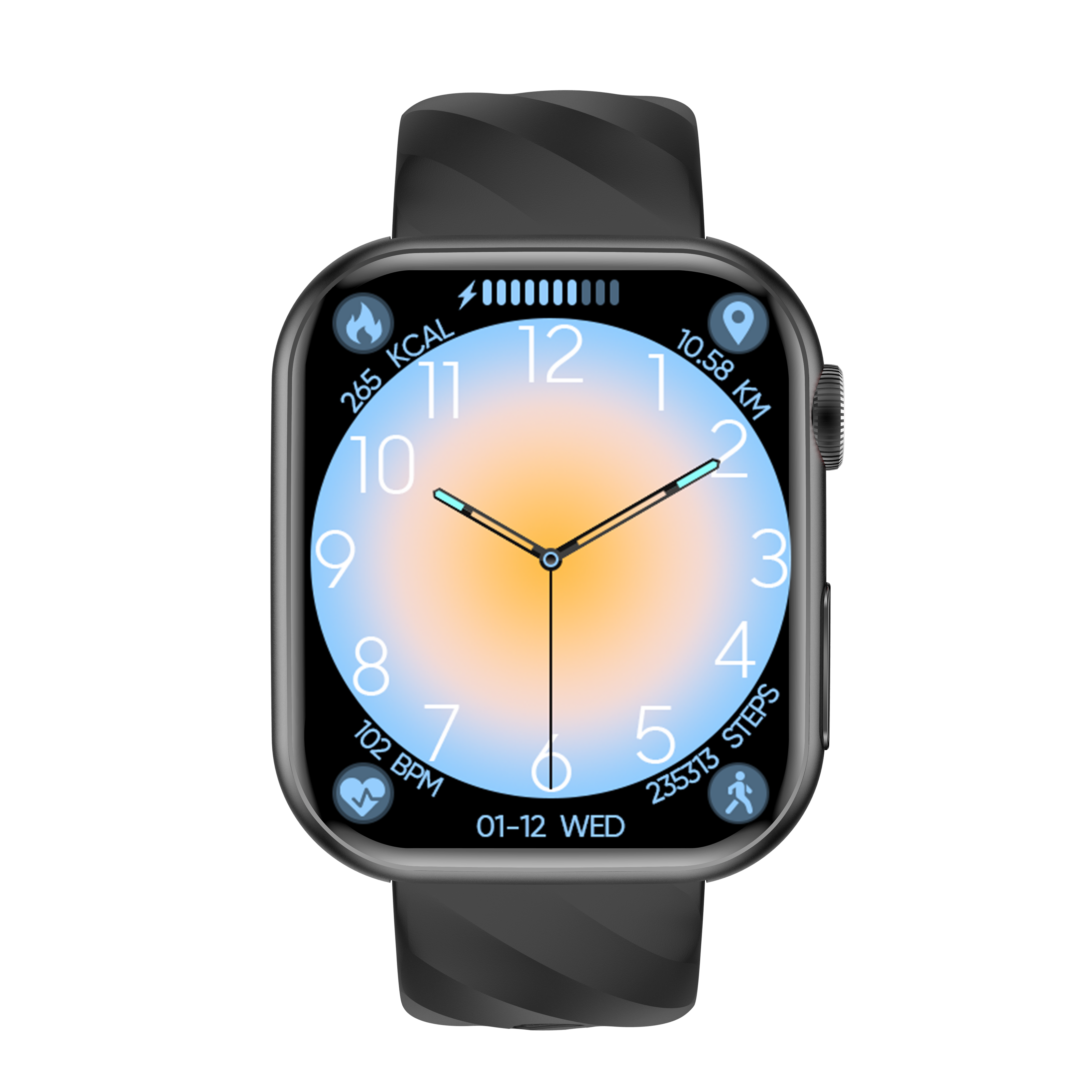 Smartwatch Unisex Salud ECG MF15 AMOLED