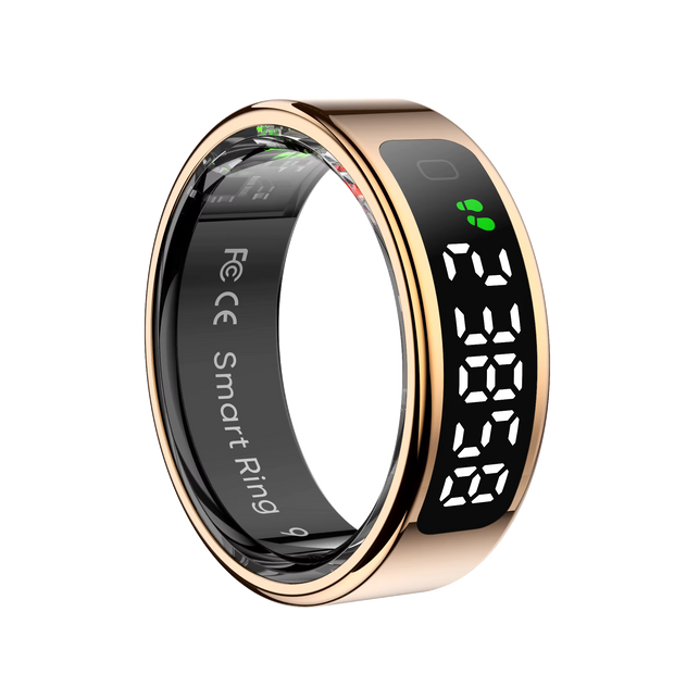 Anillo Inteligente R11 | Monitor Cardíaco, SpO2, Sueño y Actividad | 5ATM | QRing | Acero Inoxidable