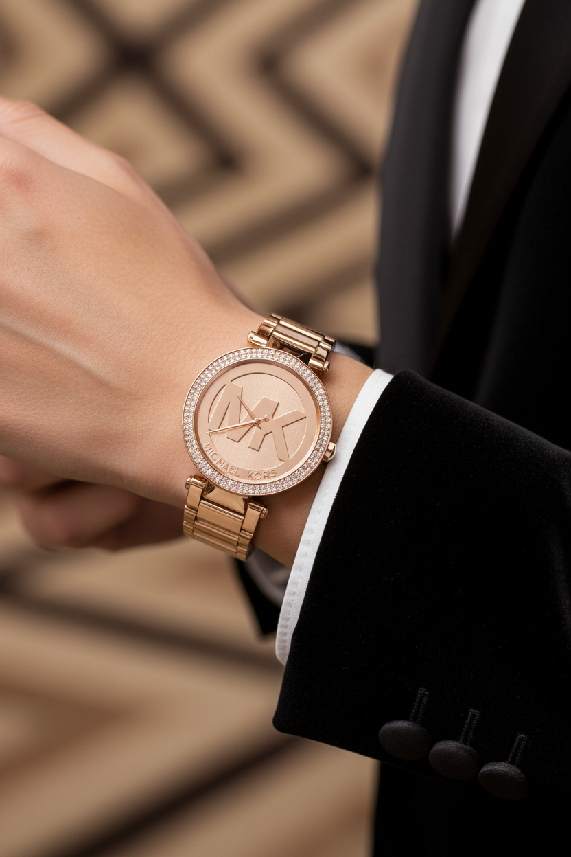 Michael Kors MK5865 Parker Oro Rosa 39 mm